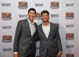 Pat mahomes (father), randi martin (mother). Jackson Mahomes Bio Age Height Single Nationality Body Measurement Career