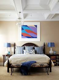 Your bedside tables don't need to be nightstands. 35 Mismatching Bedside Tables Ideas For Bold Decor Digsdigs