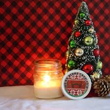 Ugly Christmas Sweater Party 8oz Soy Candle Peppermint And Pine Scen Weirdbeardcandleco