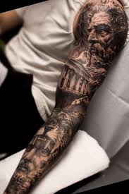 Zeus greek mythology tattoo ideas. 50 Powerful God Of War Tattoos Inspirational Tattoo Ideas