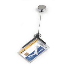 Sort hus med 65 cm sort snor. Id Kortholder Durable Deluxe Med Yoyo Til 1 Kort Aeske A 10 Stk