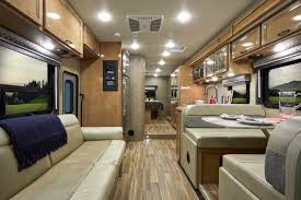 From motorhomes to fifth wheel campers and toy get the luxury of a class a motorhome with ample sleeping space to accommodate guests. 2019 Quantum Ws31 One Of Our Longest And Largest Class C Rvs The Ws31 Has Rapid Camp The Highes Motorhome Interior Class C Motorhomes Air Mattress Camping