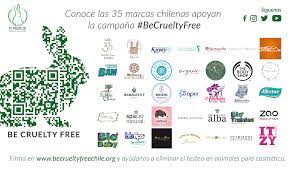 ¿quieres conocer las 26 marcas de maquillaje cruelty free, que no prueban sus productos con animales?. Conoce Las 35 Marcas Que Apoyan La Campana Becrueltyfree Chile Chile