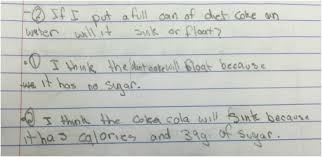 sink or float: density