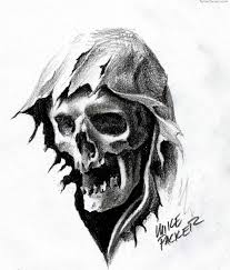 Grim Reaper Pencil Drawing Grim Reaper Drawing Grim Reaper Tattoo Reaper Drawing