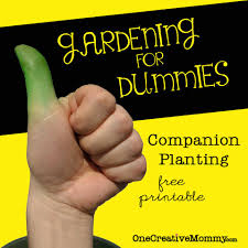 Plant guilds are composed of a central species — like an apple tree — surrounded by nurturing plant species and occasional animal disturbance. Gardening For Dummies Companion Planting Free Printable Onecreativemommy Com