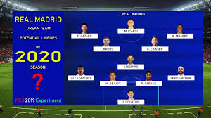The detailed squad overview with all players and data in the season 20/21. How Real Madrid Should Line Up Next Season 2020 If They Want To Be A Force Once More Pes 2019 Youtube