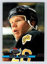 Amazon.com: Hockey NHL 1993-94 Stadium Club #222 Glen Wesley #222 EX Bruins  : Collectibles & Fine Art