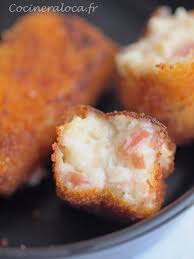 Croquetas De Jamon Croquettes De Jambon A L Espagnole 3 C Cocineraloca Fr Croquette De Jambon Alimentation Croquettes