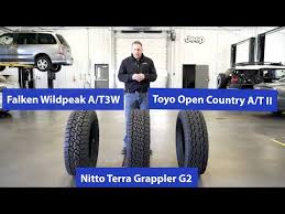At Tire Comparison Nitto Terra Grappler G2 Vs Toyo Open