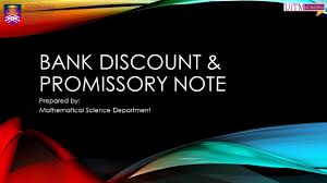 This video explains the bank discount yield, also known as the discount yield, the bank discount rate, and the bank discount basis.we cover the two equations. Unit 3 Bank Discount And Promissory Note Video 1 Youtube