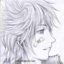 Side View 2 By Alsei Side View Drawing Anime Face Drawing Anime Boy Hair Usui is another standard tsundere boy, at least in the romance genre. side view drawing anime face drawing