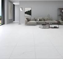 China Design 80X80 60X60 Non-Slip Full Body White Bathroom Floor Wall  Marble Tile
