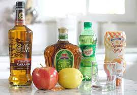 This cocktail tastes just like apple juice. Crown Royal Apple Salted Caramel Whiskey Drink Homemade Food Junkie