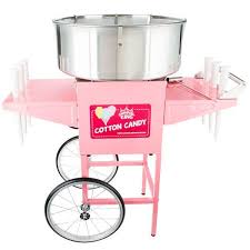 Carnival King Ccm21ct Cotton Candy Machine With 21 Stainless Steel Bowl And Cart 110v 1050w Cotton Candy Machine Candy Machine Stainless Steel Bowl