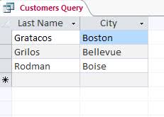 How do i get data from multiple tables? Use Like Criterion To Locate Data Access