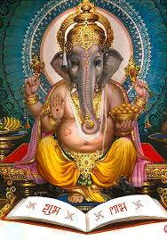 It means 'the one who has the power of lord shiva'. Lord Ganesha God Elephant Hindu Poster Yoga Meditation Mixed Media By Magdalena Walulik