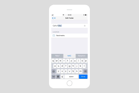 Your iphone will suggest a folder name, but you can tap on the name field to edit it to whatever you prefer. How To Really Use Bookmarks On Iphone And Ipad Cult Of Mac
