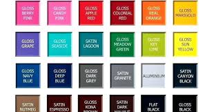 metallic paint colors spray color chart inspiring rust