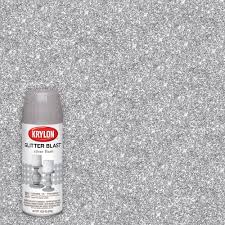 Krylon Glitter Blast Spray Paint Silver Flash 5 75 Oz Walmart Com Walmart Com