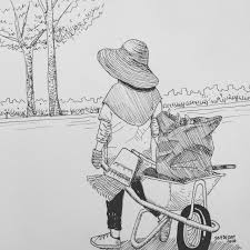 .enak daripada hujan batu di negeri sendiri lah…oh ya?? Jay Aizan Hujan Emas Di Negeri Orang Inktober Hari Ke 23