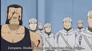 The subs I'm rewatching FMAB with call Darius Donkey Kong and I love it :  r/FullmetalAlchemist