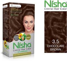 One of the easiest hair color ideas for brunettes is caramel highlights. Nisha Creme Hair Color 3 5 Chocolate Brown Chocolate Brown 3 5 Price In India Buy Nisha Creme Hair Color 3 5 Chocolate Brown Chocolate Brown 3 5 Online In India Reviews Ratings Features Flipkart Com