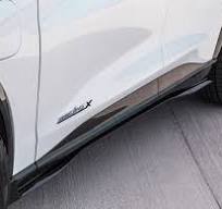 Ford Gloss Black Rocker Panel Lower Door Moldings For Left And Right Sides  For GT / SEL / Titanium Models
