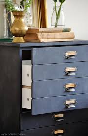Flat Pack Hack Chalkboard Faux Specimen Drawers The Painted Hive Furniture Diy Filing Cabinet Diy Interior Decor