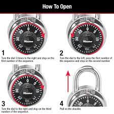 In cases like this, you can cut the lock open. Master Lock 1500d Preset Combination Padlock 1 7 8 In Wide Black Dial Walmart Com Walmart Com