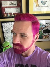 In 1995 in my college dorm. I think I had a hint of purple in my hair due  to Manic Panic.