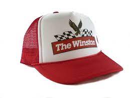 Vintage The Winston Nascar Trucker Hat Mesh Hat Snapback Hat Red New Unbranded Truckerhat Trucker Hat Vintage Trucker Hats Nascar Hats