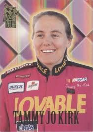 TAMMY JO KIRK #52 LOVABLE BRA 1996 NASCAR ALL-PRO SERIES 8X10 PHOTO  MARTINSVILLE