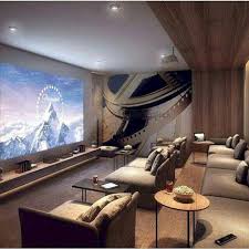 To get a repose basement with all illusion color painting with white & wood golden is the best. Small Basement Ideas On A Budget Industrial Basement Remodel Basement Living Space 20190805 Home Cinema Room Home Theater Seating Home Theater Decor