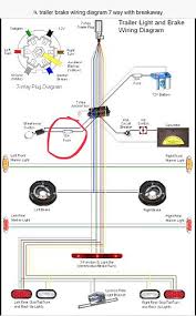 It shows the components of the circuit as simplified shapes, and the skill and signal links with the devices. 7 Pin Trailer Trailer Breakaway Switch Wiring Diagram