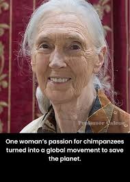 Unforgettable morning with Jane Goodall in 2014. We talked about everything  from Bigfoot to bird watching with Dave Matthews to saving the world. Thank  you for making the earth a better place.