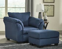 The Darcy Blue Chair With Ottoman At Wcc Furniture Mattress Center Serving Lafayette La And Surrounding Areas Darcy Chair Blue Sofa Chair Furniture