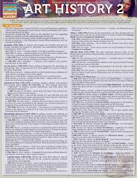 Art History 2 Quick Study Academic By Inc Barcharts From Russell Books Ltd And Biblio Com