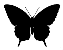 Free Butterfly Silhouette Image Grayscale Digital Supplies Silhouette Images Silhouette Butterfly Background