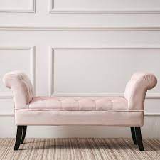 Choose from grey, blue & more. Greensen Sofa Bench Lounge Sofa Window Seat Velvet Bench Bed End Footstool Footrest Sofa Stool Side Seat Chaise Lounge Ottoman Chair With Solid Wood Legs For Living Room Bedroom Entryway Pink Buy