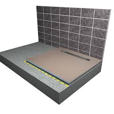 10mm chrome pvc internal corner trim for shower panels cladding. Wet Room Kit Shower Tray Installation Instructions Concrete Floor Wetrooms Design