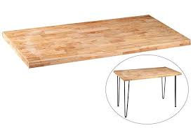 Sumerflos Home Office Desk Workbench 47 X 23 5 Block Solid Pine Wood Table Top With Pre Drilled Holes Eas Home Office Desks Wood Table Top Wood Table