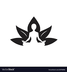 Yoga Lotus Icon Black And White Drawing Vector Download A Free Preview Or High Quality Adobe Illustrator Ai Eps Pdf An Yoga Painting Yoga Drawing Lotus Yoga