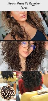 Spiral Perm Vs Regular Perm Spiral Perm Permed Hairstyles Hair Styles