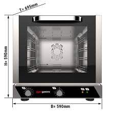 Are you worried about the price tag? Electric Convection Oven Without Steam Function 4x Trays