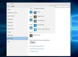 Here S How To Set Your Default Browser In Windows 10 Windows 10 Browser Windows