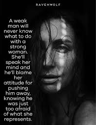 She's a strong woman with a intense personality..and she makes no apologies  for who and what she is. All the men gush about how amazing she is, how  they admire her strength