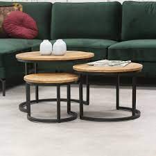 The various heights allow you to nest the tables together to free up space in your. Foust 3 Piece Coffee Table Set Coffee Table 3 Piece Coffee Table Set Wood Coffee Table Top