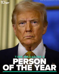 President-elect Donald Trump has been named Time magazine's Person of the  Year. This is the 2nd time the former president has been recognized as the  person who made the largest impact on