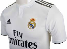 Adidas real madrid white 2018/19 home replica jersey. 2018 19 Adidas Sergio Ramos Authentic Real Madrid Home Jersey Cleatsxp